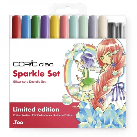 Copic Ciao alkoholos marker készlet - Sparkle Set - Limited Edition (1 csomag)