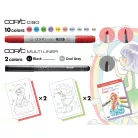 Copic Ciao alkoholos marker készlet - Sparkle Set - Limited Edition (1 csomag)