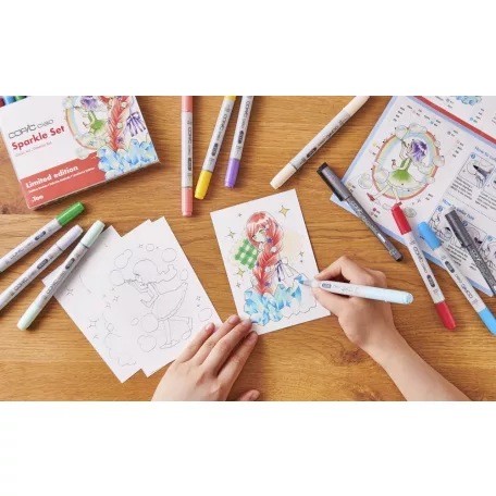 Copic Ciao alkoholos marker készlet - Sparkle Set - Limited Edition (1 csomag)