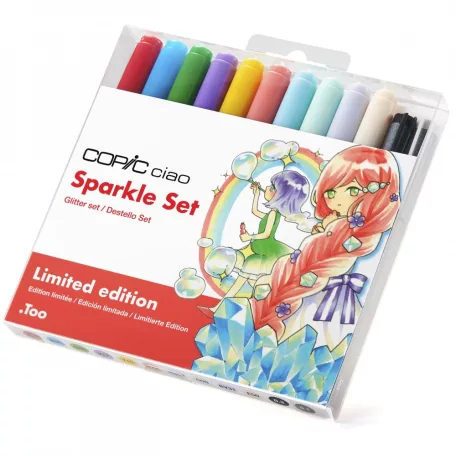 Copic Ciao alkoholos marker készlet - Sparkle Set - Limited Edition (1 csomag)