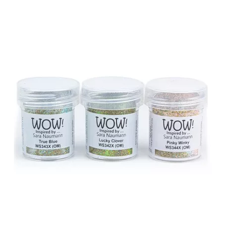 Domborítópor készlet , Trio Golden Age Trio sets/ WoW! Embossing Powder (3 db)