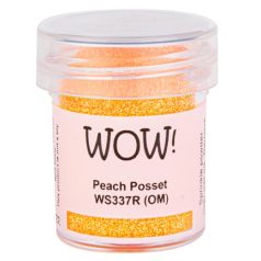   Domborítópor , Peach Posset Embossing Glitters/ WoW! Embossing Powder (1 db)