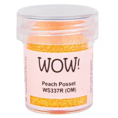   Domborítópor , Peach Posset Embossing Glitters/ WoW! Embossing Powder (1 db)