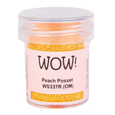 Domborítópor , Peach Posset Embossing Glitters/ WoW! Embossing Powder (1 db)