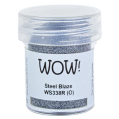   Domborítópor , Steel Blaze Embossing Glitters/ WoW! Embossing Powder (1 db)