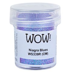   Domborítópor - Niagra Blues Embossing Glitters/ WoW! Embossing Powder (1 db)