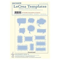 Stencil , Frames / LeCrea Templates (1 db)