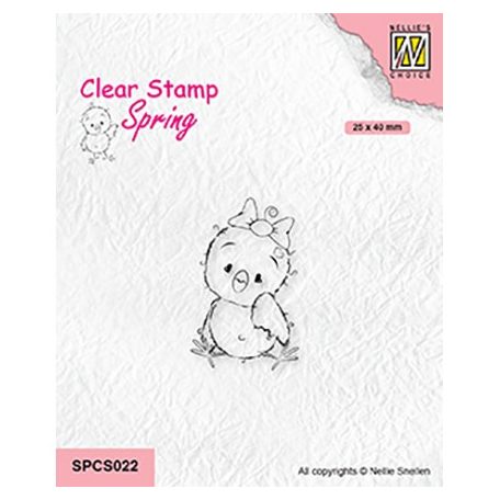Szilikonbélyegző , Chickies: beauty / NC Clear Stamp (1 db)