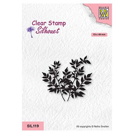 Szilikonbélyegző , Crowns of tree Ficus / NC Clear Stamp (1 db)