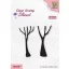 Szilikonbélyegző , Crowns of tree Tree truncs / NC Clear Stamp (2 db)