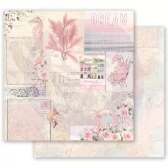   Scrapbook papír 12" (30 cm), California Dreaming / Prima Marketing Golden Coast (1 ív)