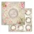 Scrapbook papír 12" (30 cm), Romantic Garden House Garlands / Stamperia Paper Sheets (1 ív)