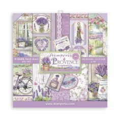   Stamperia Scrapbook papírkészlet 12" (30 cm) - Provence - Paper Pack (10 ív)