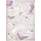 Stamperia Rizspapír A4 - Provence levelek - Rice Paper (1 ív)
