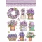 Rizspapír A4, Provence vázák / Stamperia Rice Paper (1 ív)