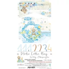   Junk Journal Set , Hello Little Boy / Craft O'Clock Mixed Media (1 csomag)