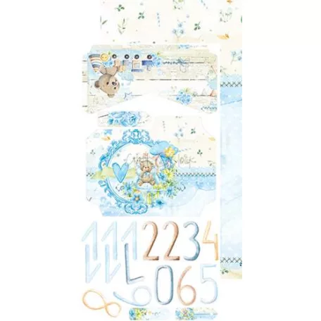 Junk Journal Set , Hello Little Boy / Craft O'Clock Mixed Media (1 csomag)