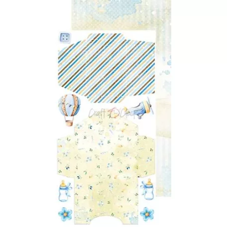 Junk Journal Set , Hello Little Boy / Craft O'Clock Mixed Media (1 csomag)