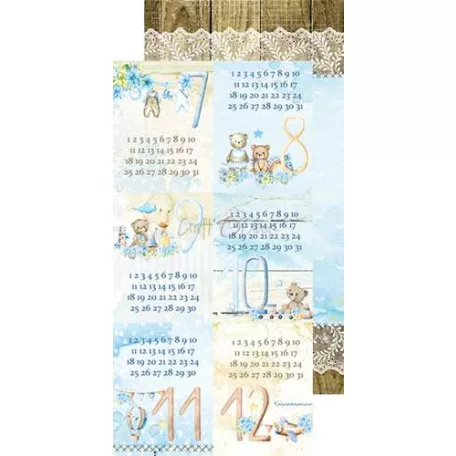 Junk Journal Set , Hello Little Boy / Craft O'Clock Mixed Media (1 csomag)