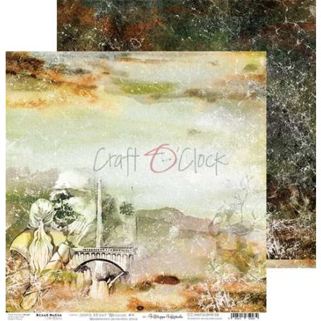 Papírkészlet 12" (30 cm), Silver Heart Warrior / Craft O'Clock Paper Collection Set (1 csomag)