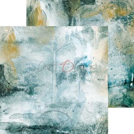 Papírkészlet 8" (20 cm), Silver Heart Warrior / Craft O'Clock Paper Collection Set (1 csomag)