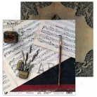 Papírkészlet 12" (30 cm), Kollekció Around the world/ AB Studio scrapbooking paper (8 lap)