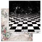 Papírkészlet 12" (30 cm), Kollekció Follow the Rabbit/ AB Studio scrapbooking paper (8 lap)