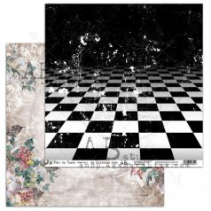   Papírkészlet 12" (30 cm), Kollekció Follow the Rabbit/ AB Studio scrapbooking paper (8 lap)