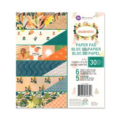   Papírkészlet 6" (15 cm), Majestic / Prima Marketing Paper Pad (30 lap)