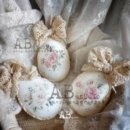 Rizspapír A4, So much LOVE 1/ AB studio Rice paper set (6 ív)