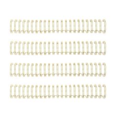   We R Makers Fém albumspirál 0.625" - 1,58 cm Arany / Gold - Cinch Binding wires (4 db)
