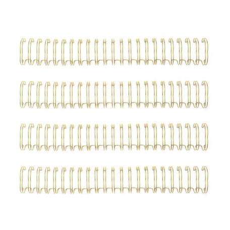 We R Makers Fém albumspirál 0.625" - 1,58 cm Arany / Gold - Cinch Binding wires (4 db)