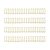 We R Makers Fém albumspirál 0.625" - 1,58 cm Arany / Gold - Cinch Binding wires (4 db)