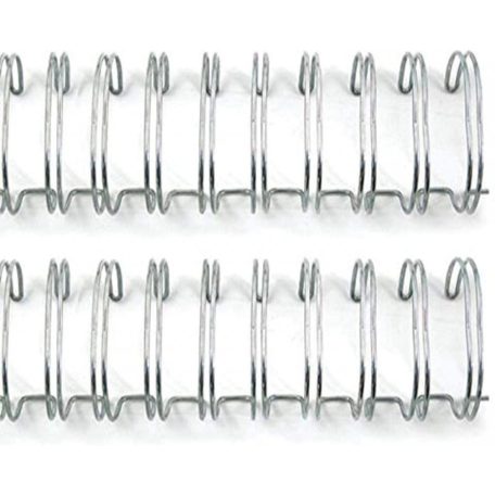 We R Makers Fém albumspirál 0.625" - 1,58 cm Ezüst / Silver - Cinch Binding wires (2 db)