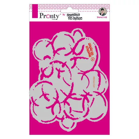 Stencil A5, Grunge objects / Pronty Mask stencil (1 db)