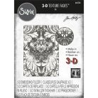SIZZIX domborító mappa, Damask Tim Holtz/ Sizzix 3-D Texture Fades Embossing Folder (1 csomag)