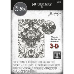   SIZZIX domborító mappa, Damask Tim Holtz/ Sizzix 3-D Texture Fades Embossing Folder (1 csomag)