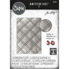 SIZZIX domborító mappa, Quilted Tim Holtz/ Sizzix 3-D Texture Fades Embossing Folder (1 csomag)
