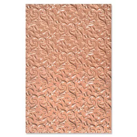 SIZZIX vágósablon, Floral / Sizzix Multi-Level Textured Impressions Embossing Folder (1 csomag)