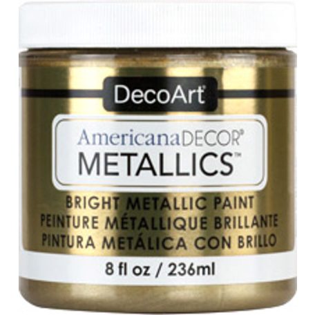Metál dekor festék 236 ml, Metallics Champagne Gold / Americana Decor Metallics (1 db)