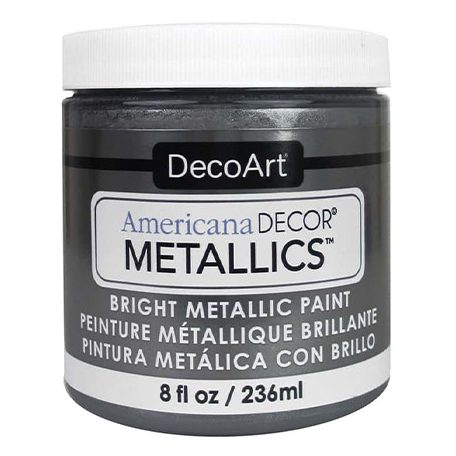 Metál dekor festék 236 ml, Metallics Tin / Americana Decor Metallics (1 db)
