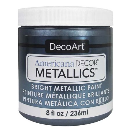 Metál dekor festék 236 ml, Metallics Pewter / Americana Decor Metallics (1 db)