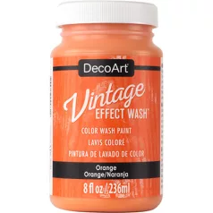   Vintage hatású dekor festék 236 ml - Orange - Americana Decor Vintage Effect Wash (1 db)