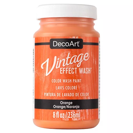 Vintage hatású dekor festék 236 ml - Orange - Americana Decor Vintage Effect Wash (1 db)