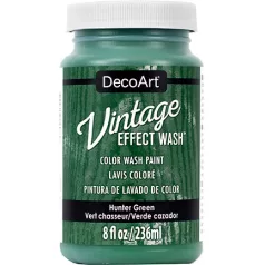   Vintage hatású dekor festék 236 ml - Hunter Green - Americana Decor Vintage Effect Wash (1 db)
