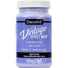   Vintage hatású dekor festék 236 ml - Light Purple - Americana Decor Vintage Effect Wash (1 db)