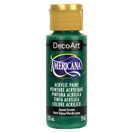 Akrilfesték - matt 59 ml, Jewel Green / DecoArt Americana® Acrylics (1 db)