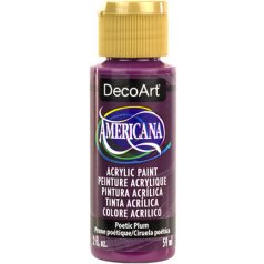   Akrilfesték - matt 59 ml, Poetic Plum / DecoArt Americana® Acrylics (1 db)