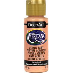   Akrilfesték - matt 59 ml, Coral Cloud / DecoArt Americana® Acrylics (1 db)
