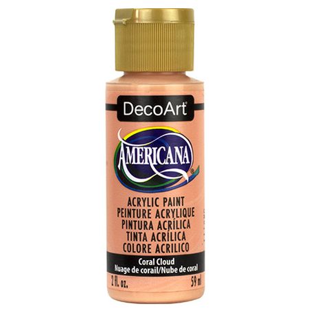 Akrilfesték - matt 59 ml, Coral Cloud / DecoArt Americana® Acrylics (1 db)